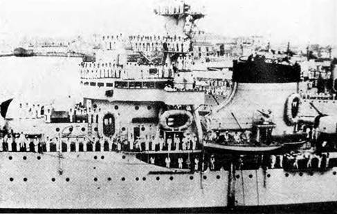 Иллюстрация к книге — Легкие крейсера Италии. Часть I. 1932-1945 гг. Крейсера типа “Бартоломео Коллеони” и “Луиджи Кадорна” [pic_117.jpg]