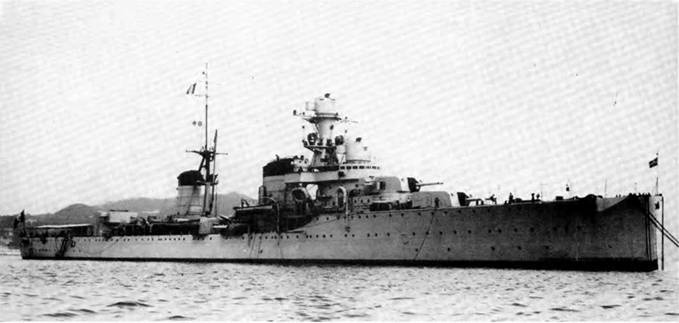 Иллюстрация к книге — Легкие крейсера Италии. Часть I. 1932-1945 гг. Крейсера типа “Бартоломео Коллеони” и “Луиджи Кадорна” [pic_119.jpg]