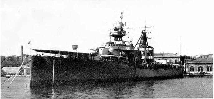 Иллюстрация к книге — Легкие крейсера Италии. Часть I. 1932-1945 гг. Крейсера типа “Бартоломео Коллеони” и “Луиджи Кадорна” [pic_127.jpg]