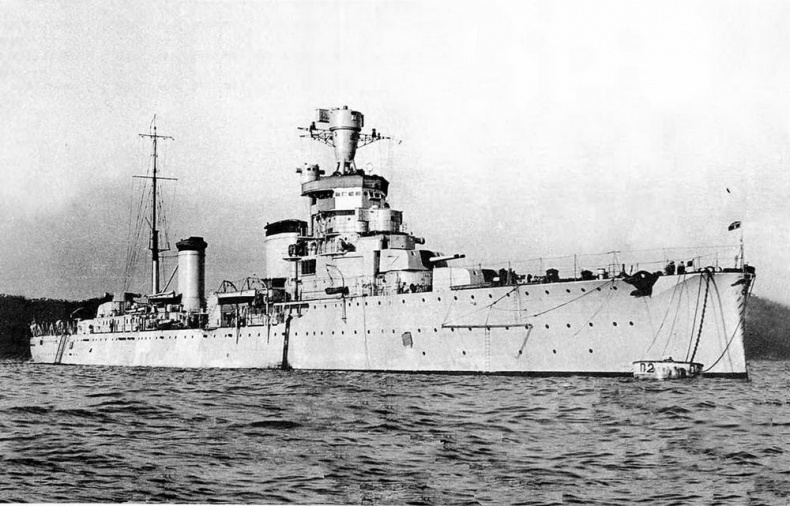 Иллюстрация к книге — Легкие крейсера Италии. Часть I. 1932-1945 гг. Крейсера типа “Бартоломео Коллеони” и “Луиджи Кадорна” [pic_133.jpg]