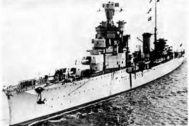 Иллюстрация к книге — Легкие крейсера Италии. Часть I. 1932-1945 гг. Крейсера типа “Бартоломео Коллеони” и “Луиджи Кадорна” [pic_36.jpg]