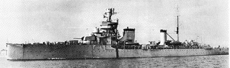 Иллюстрация к книге — Легкие крейсера Италии. Часть I. 1932-1945 гг. Крейсера типа “Бартоломео Коллеони” и “Луиджи Кадорна” [pic_74.jpg]