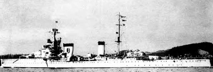 Иллюстрация к книге — Легкие крейсера Италии. Часть I. 1932-1945 гг. Крейсера типа “Бартоломео Коллеони” и “Луиджи Кадорна” [pic_77.jpg]