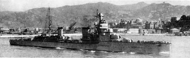 Иллюстрация к книге — Легкие крейсера Италии. Часть I. 1932-1945 гг. Крейсера типа “Бартоломео Коллеони” и “Луиджи Кадорна” [pic_84.jpg]