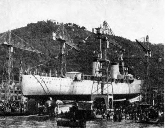 Иллюстрация к книге — Легкие крейсера Италии. Часть I. 1932-1945 гг. Крейсера типа “Бартоломео Коллеони” и “Луиджи Кадорна” [pic_92.jpg]