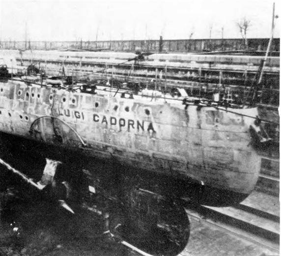 Иллюстрация к книге — Легкие крейсера Италии. Часть I. 1932-1945 гг. Крейсера типа “Бартоломео Коллеони” и “Луиджи Кадорна” [pic_94.jpg]