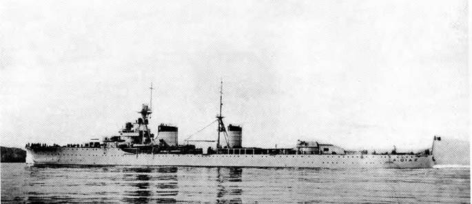 Иллюстрация к книге — Легкие крейсера Италии. Часть I. 1932-1945 гг. Крейсера типа “Бартоломео Коллеони” и “Луиджи Кадорна” [pic_95.jpg]