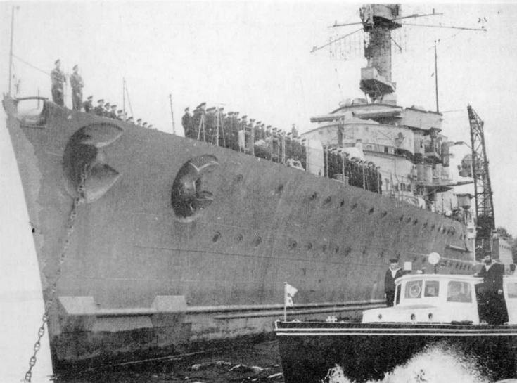 Иллюстрация к книге — Легкие крейсера типа «Нюрнберг». 1928-1945 гг. [img_112.jpg]