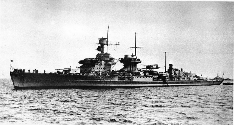 Иллюстрация к книге — Легкие крейсера типа «Нюрнберг». 1928-1945 гг. [img_126.jpg]