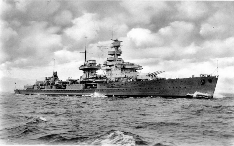 Иллюстрация к книге — Легкие крейсера типа «Нюрнберг». 1928-1945 гг. [img_130.jpg]