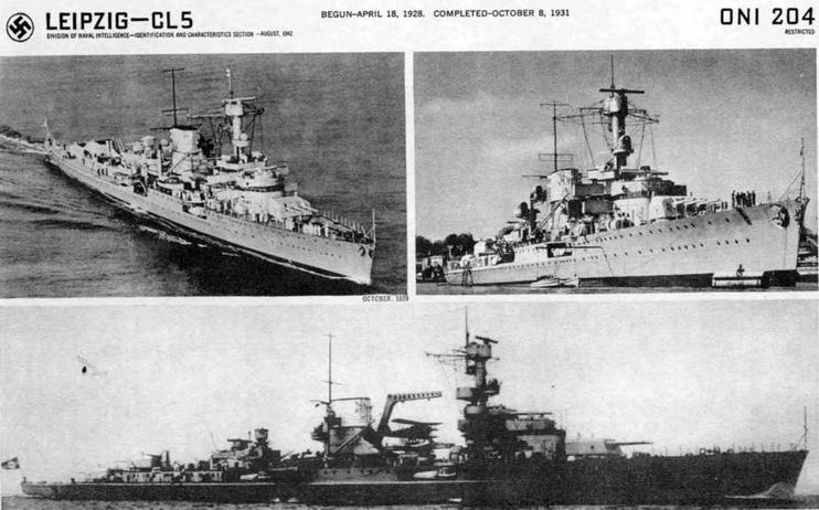 Иллюстрация к книге — Легкие крейсера типа «Нюрнберг». 1928-1945 гг. [img_32.jpg]