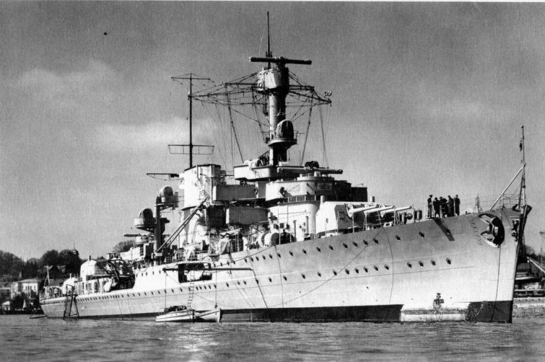 Иллюстрация к книге — Легкие крейсера типа «Нюрнберг». 1928-1945 гг. [img_83.jpg]