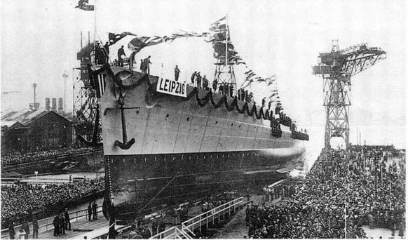 Иллюстрация к книге — Легкие крейсера типа «Нюрнберг». 1928-1945 гг. [img_85.jpg]