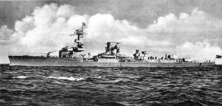 Иллюстрация к книге — Легкие крейсера типа «Нюрнберг». 1928-1945 гг. [img_96.jpg]