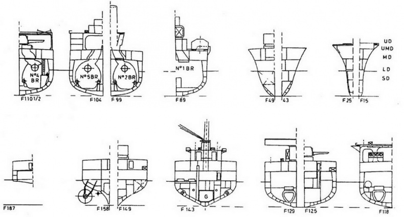 Иллюстрация к книге — Легкие крейсера Японии. 1917-1945 гг. [img_175.jpg]