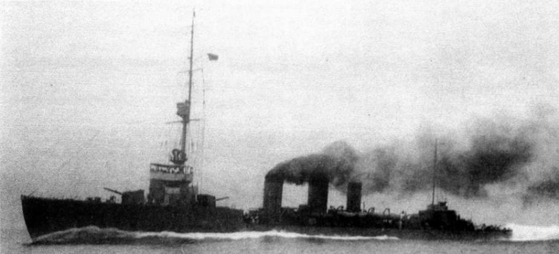 Иллюстрация к книге — Легкие крейсера Японии. 1917-1945 гг. [img_201.jpg]