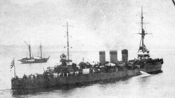 Иллюстрация к книге — Легкие крейсера Японии. 1917-1945 гг. [img_211.jpg]