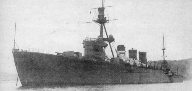 Иллюстрация к книге — Легкие крейсера Японии. 1917-1945 гг. [img_227.jpg]