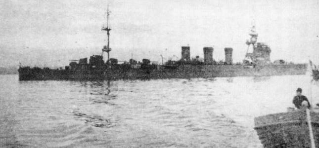 Иллюстрация к книге — Легкие крейсера Японии. 1917-1945 гг. [img_229.jpg]