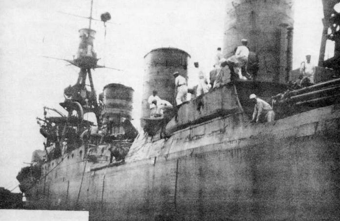 Иллюстрация к книге — Легкие крейсера Японии. 1917-1945 гг. [img_235.jpg]