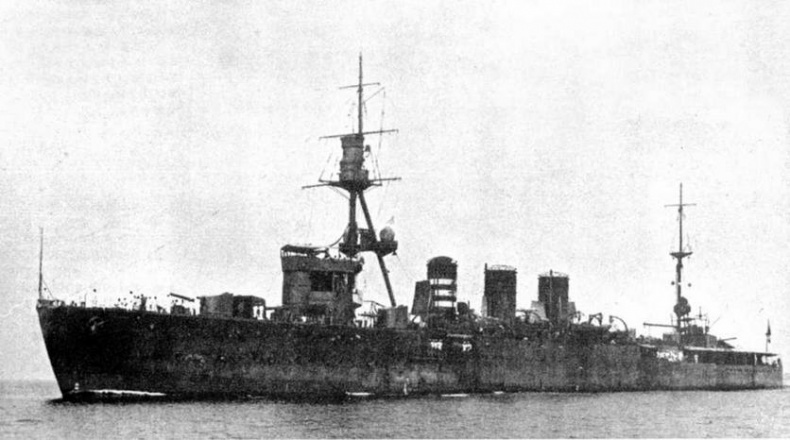 Иллюстрация к книге — Легкие крейсера Японии. 1917-1945 гг. [img_241.jpg]