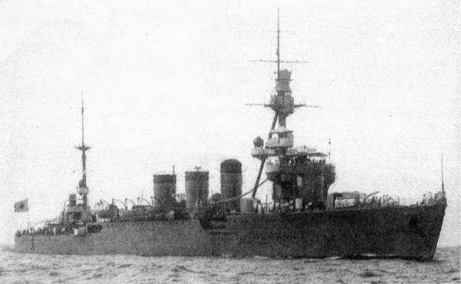 Иллюстрация к книге — Легкие крейсера Японии. 1917-1945 гг. [img_243.jpg]