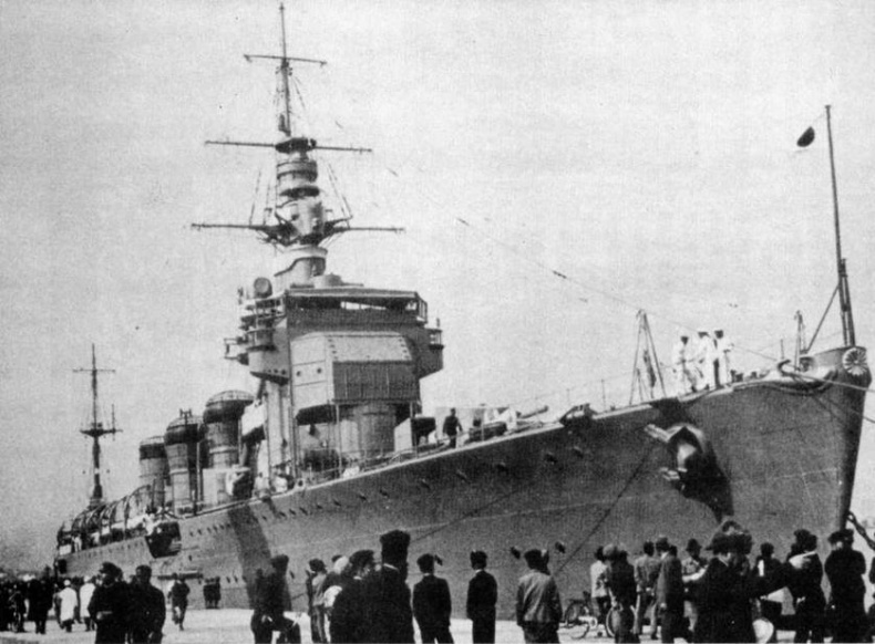 Иллюстрация к книге — Легкие крейсера Японии. 1917-1945 гг. [img_246.jpg]