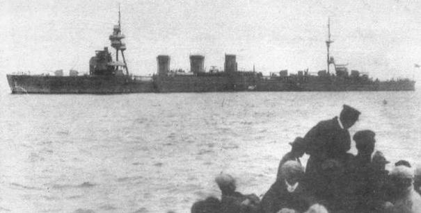 Иллюстрация к книге — Легкие крейсера Японии. 1917-1945 гг. [img_250.jpg]