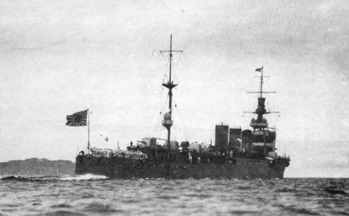 Иллюстрация к книге — Легкие крейсера Японии. 1917-1945 гг. [img_257.jpg]