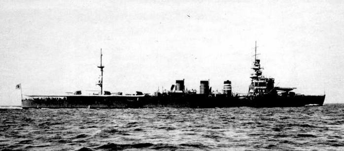 Иллюстрация к книге — Легкие крейсера Японии. 1917-1945 гг. [img_267.jpg]