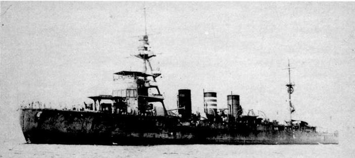 Иллюстрация к книге — Легкие крейсера Японии. 1917-1945 гг. [img_268.jpg]