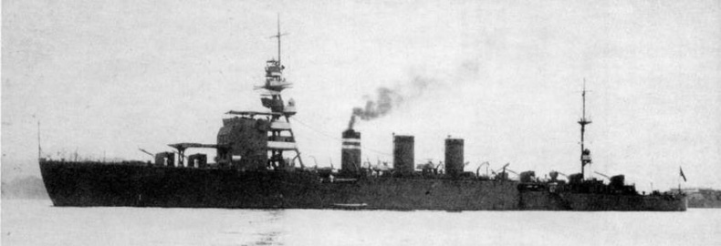 Иллюстрация к книге — Легкие крейсера Японии. 1917-1945 гг. [img_270.jpg]