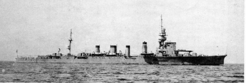 Иллюстрация к книге — Легкие крейсера Японии. 1917-1945 гг. [img_287.jpg]