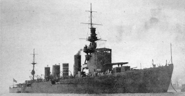 Иллюстрация к книге — Легкие крейсера Японии. 1917-1945 гг. [img_295.jpg]