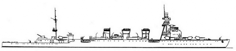 Иллюстрация к книге — Легкие крейсера Японии. 1917-1945 гг. [img_44.jpg]