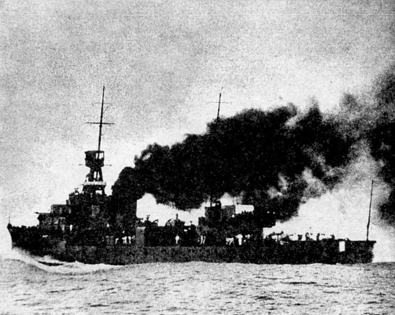 Иллюстрация к книге — Легкие крейсера Японии. 1917-1945 гг. [img_67.jpg]