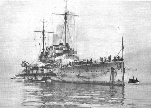 Иллюстрация к книге — Линейные корабли “Гельголанд”, “Остфрисланд”, "Ольденбург" и "Тюринген" . 1907-1921 гг. [pic_147.jpg]