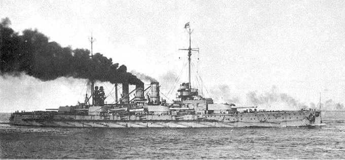 Иллюстрация к книге — Линейные корабли “Гельголанд”, “Остфрисланд”, "Ольденбург" и "Тюринген" . 1907-1921 гг. [pic_46.jpg]