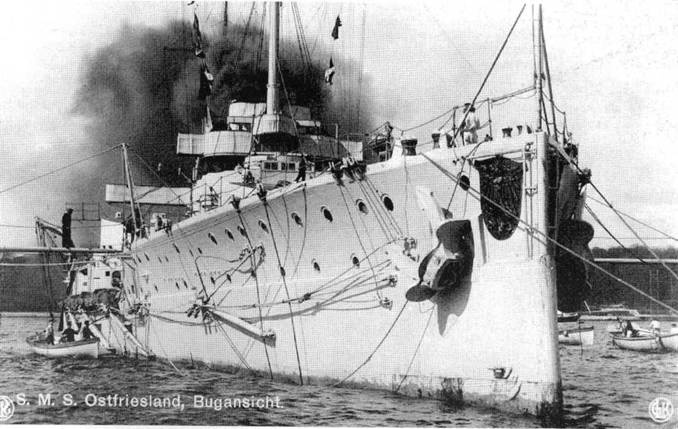 Иллюстрация к книге — Линейные корабли “Гельголанд”, “Остфрисланд”, "Ольденбург" и "Тюринген" . 1907-1921 гг. [pic_57.jpg]