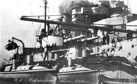 Иллюстрация к книге — Линейные корабли “Гельголанд”, “Остфрисланд”, "Ольденбург" и "Тюринген" . 1907-1921 гг. [pic_59.jpg]