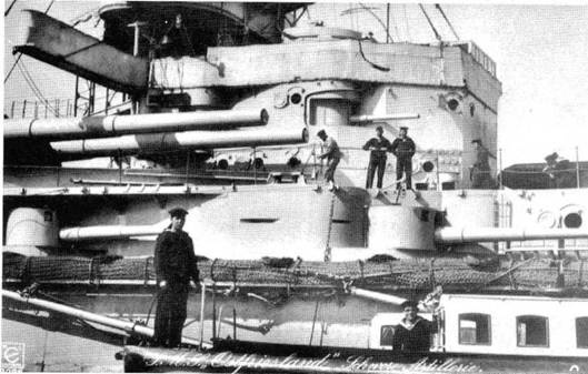 Иллюстрация к книге — Линейные корабли “Гельголанд”, “Остфрисланд”, "Ольденбург" и "Тюринген" . 1907-1921 гг. [pic_60.jpg]