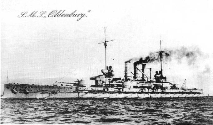 Иллюстрация к книге — Линейные корабли “Гельголанд”, “Остфрисланд”, "Ольденбург" и "Тюринген" . 1907-1921 гг. [pic_62.jpg]