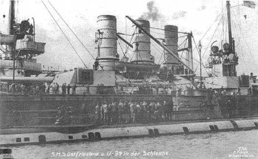 Иллюстрация к книге — Линейные корабли “Гельголанд”, “Остфрисланд”, "Ольденбург" и "Тюринген" . 1907-1921 гг. [pic_69.jpg]