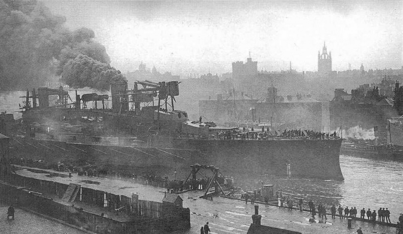 Иллюстрация к книге — Линейные корабли “Эджинкорт”, “Канада” и “Эрин”. 1910-1922 гг. [img_51.jpg]