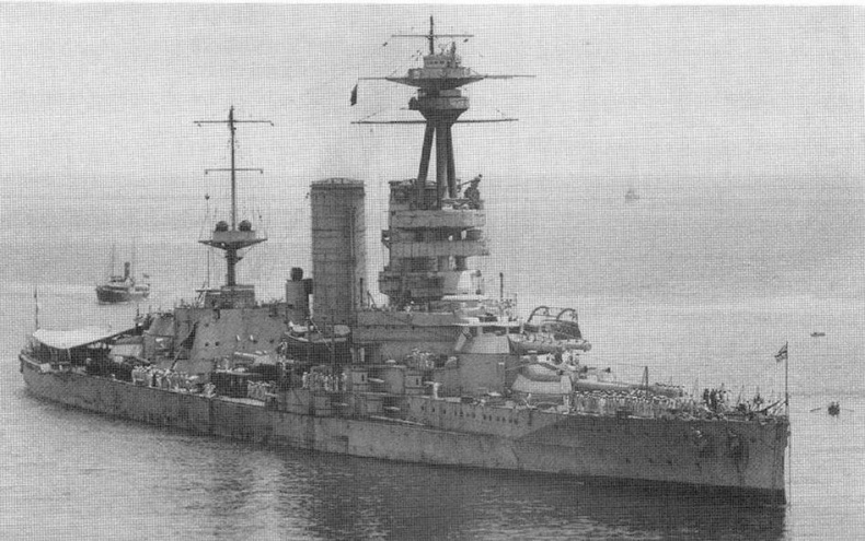 Иллюстрация к книге — Линейные корабли “Эджинкорт”, “Канада” и “Эрин”. 1910-1922 гг. [img_73.jpg]