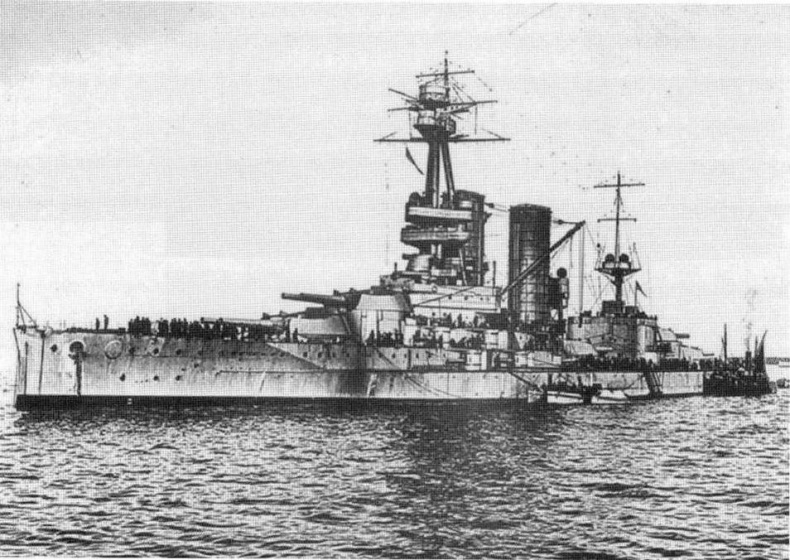 Иллюстрация к книге — Линейные корабли “Эджинкорт”, “Канада” и “Эрин”. 1910-1922 гг. [img_74.jpg]