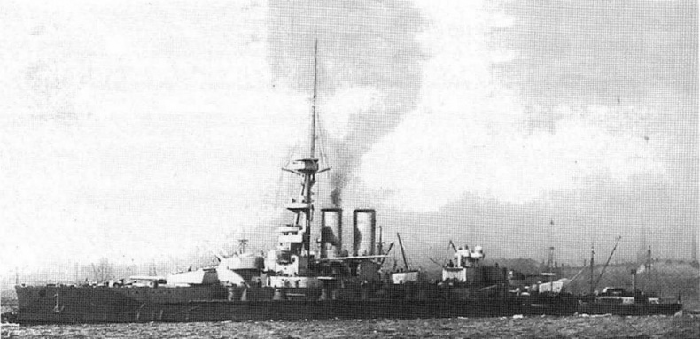 Иллюстрация к книге — Линейные корабли “Эджинкорт”, “Канада” и “Эрин”. 1910-1922 гг. [img_96.jpg]