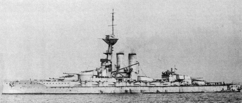 Иллюстрация к книге — Линейные корабли “Эджинкорт”, “Канада” и “Эрин”. 1910-1922 гг. [img_97.jpg]