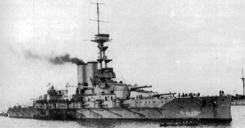 Иллюстрация к книге — Линейные корабли “Эджинкорт”, “Канада” и “Эрин”. 1910-1922 гг. [img_98.jpg]