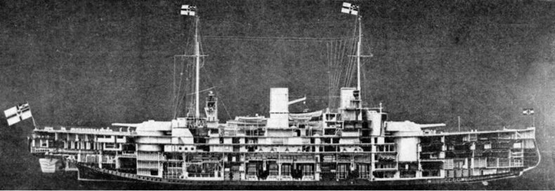 Иллюстрация к книге — Линейные корабли Германии. Часть I. «Нассау» «Вестфален» «Рейнланд» «Позен» [pic_14.jpg]